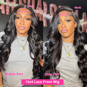 Ava HD Body Wave Brazillian Lace Front Wig