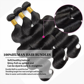 Sam Body Wave Human Hair Bundles