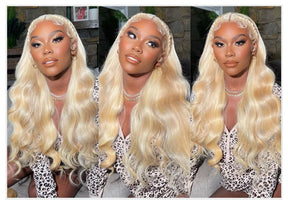 Sheena Honey Blonde Body Wave Wig