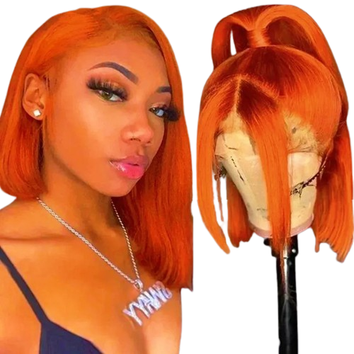 Athena Bone Straight Bob Human Hair Wigs