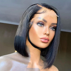 Shaina Bone Straight Bob Human Hair Wigs