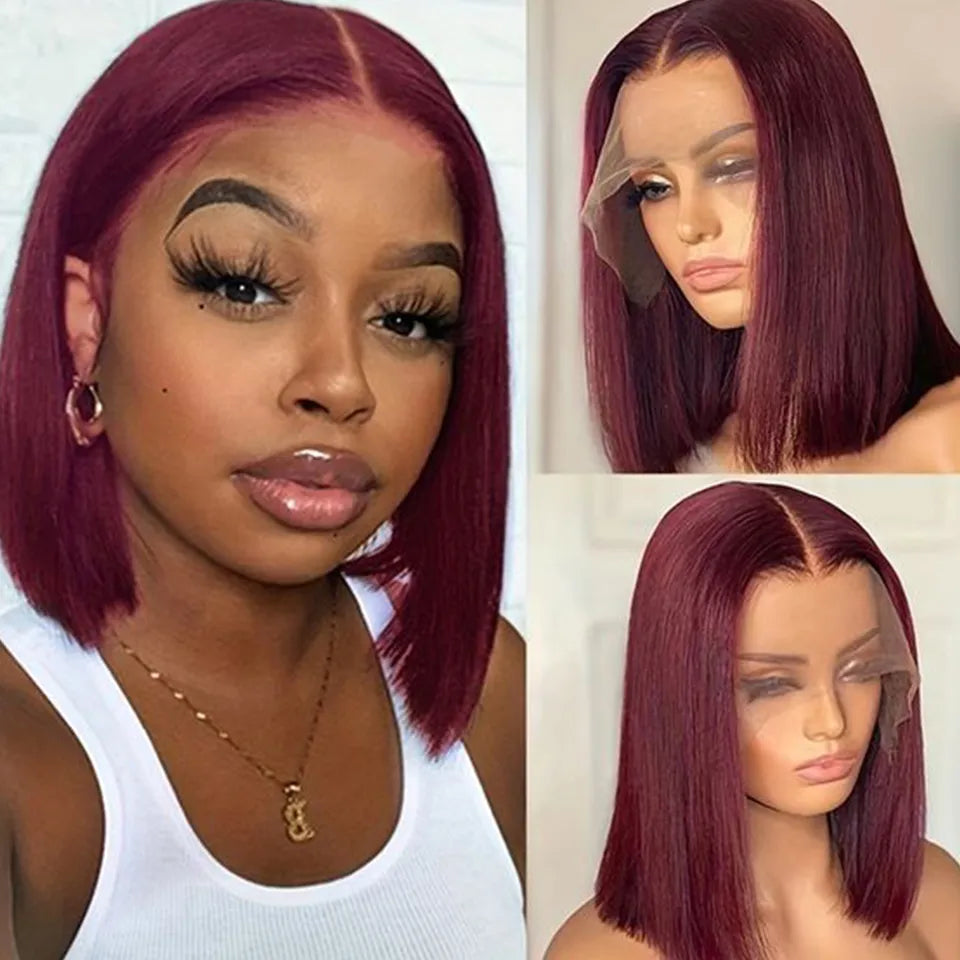 Brooklyn Short Bob Human Hair Wigs