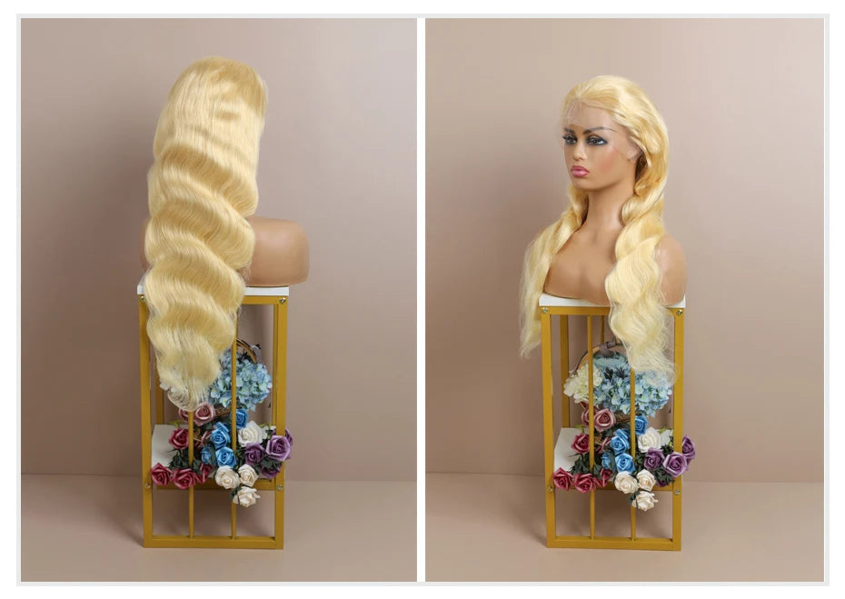 Sheena Honey Blonde Body Wave Wig