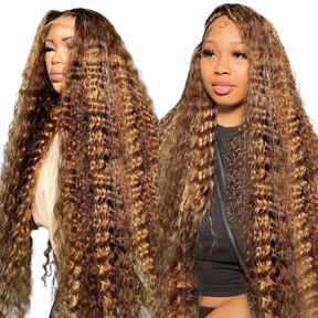 Lizbeth Deep Wave Highlight Human Hair Wigs