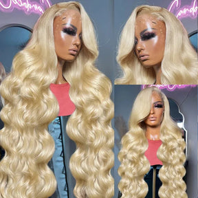 Ella Blonde Body Wave Human Hair Wigs