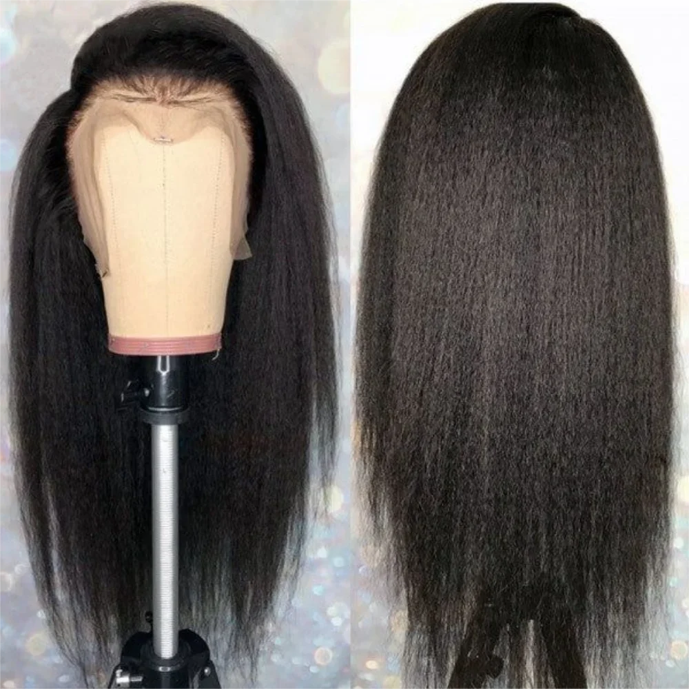 Marcella Kinky Straight Human Hair Wigs