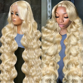 Ella Blonde Body Wave Human Hair Wigs